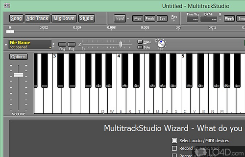 MultitrackStudio Lite Screenshot