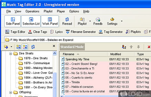 Music Tag Editor Screenshot