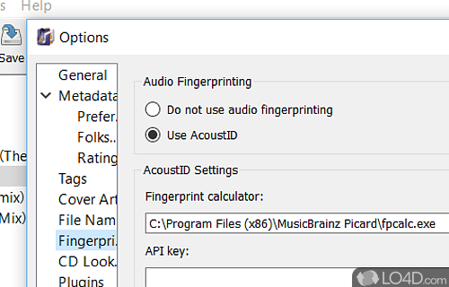 A free cross-platform music tagger for PC written in Python - Screenshot of MusicBrainz Picard