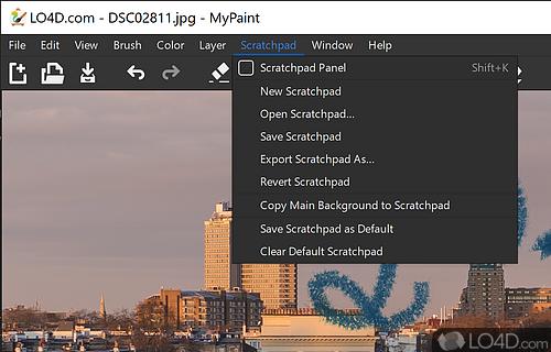 MyPaint screenshot