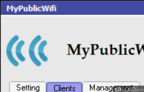 Helpful WiFi network repeater - Screenshot of MyPublicWiFi