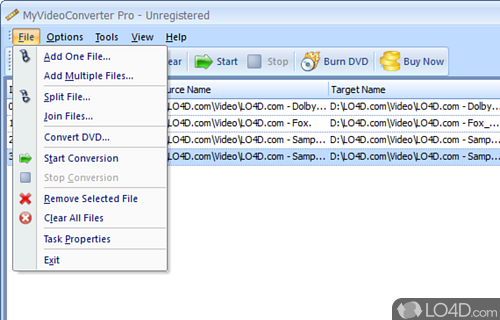 Few steps required - Screenshot of MyVideoConverter Pro