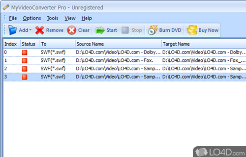 Most easy video converter - Screenshot of MyVideoConverter Pro