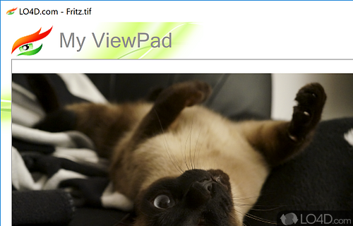 User interface - Screenshot of MyViewPad