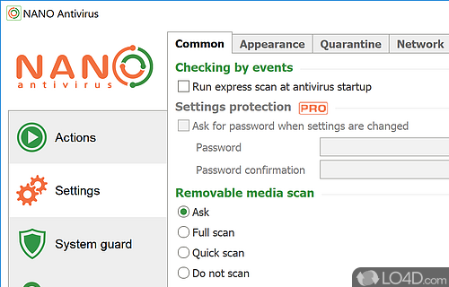 An up-and-coming free antivirus solution - Screenshot of NANO Antivirus