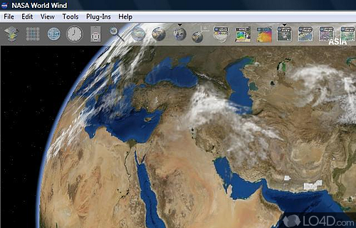 NASA World Wind Screenshot
