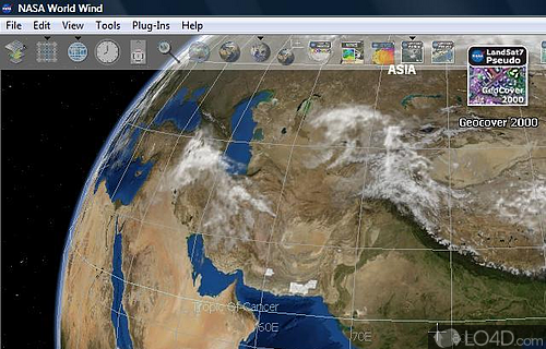 NASA World Wind Screenshot