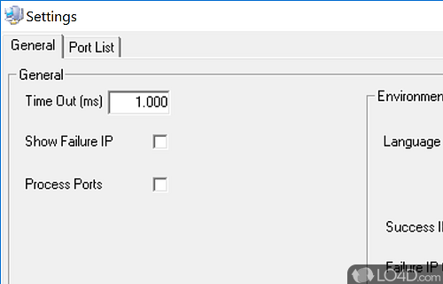 Scan the network to identify computers - Screenshot of Net Scan