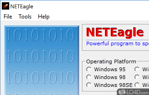Compact piece of software designed specifically for helping you optimize network connections - Screenshot of NetEagle