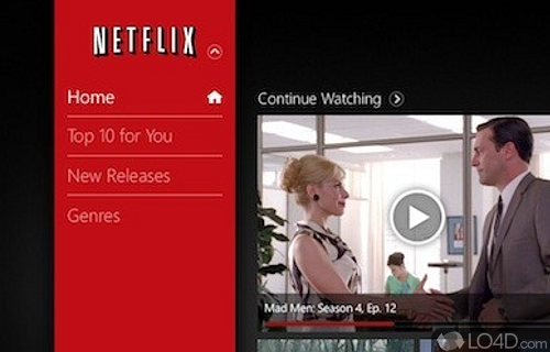 Windows 용 Netflix의 스크린 샷 - Windows 10, 8 용 공식 Netflix 클라이언트