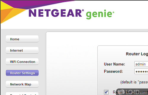NETGEAR Genie Screenshot