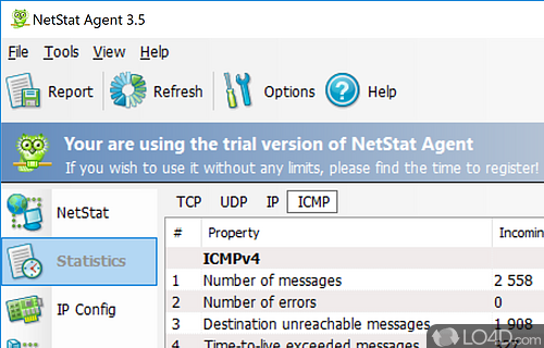 Control your connection - Screenshot of NetStat Agent