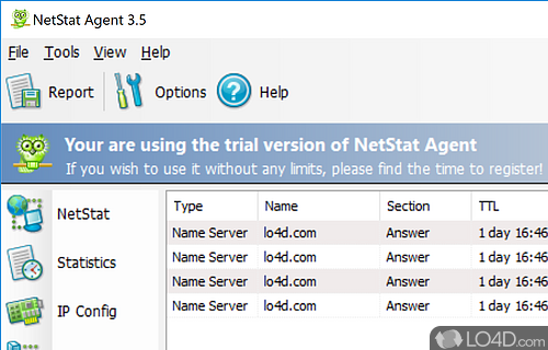 NetStat Agent screenshot