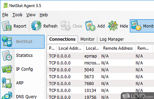 NetStat Agent Screenshot