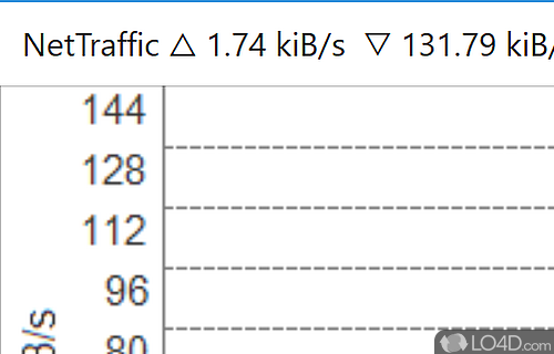 Accessible, and powerful software app that can easily monitor, view and analyze network traffic - Screenshot of NetTraffic