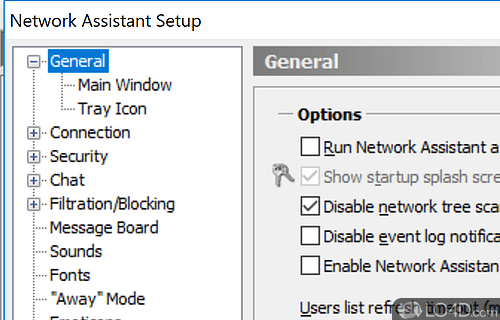 Network Assistant screenshot