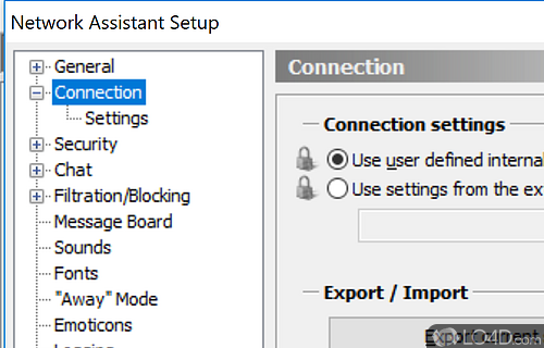 Network Assistant screenshot