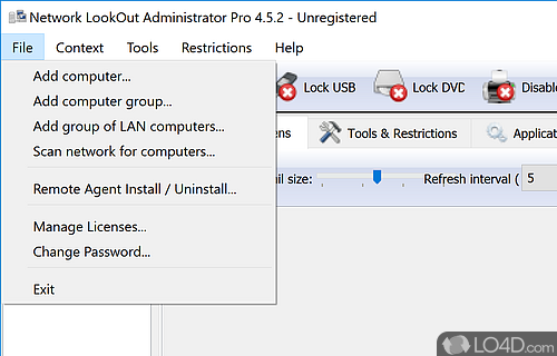 instal the last version for android Network LookOut Administrator Professional 5.1.5