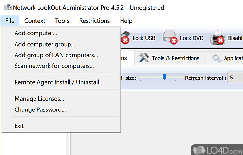 Network LookOut Administrator Professional 5.1.6 download the new for mac