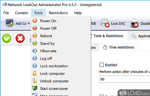 Network LookOut Administrator Pro screenshot