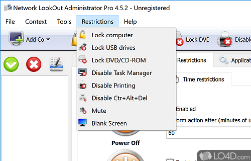 Network LookOut Administrator Pro screenshot