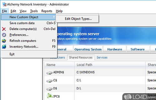 Network Management Suite Screenshot