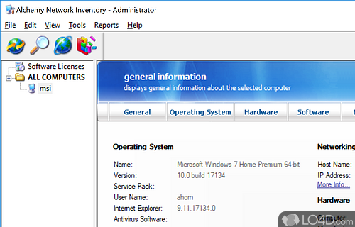 Network Management Suite Screenshot