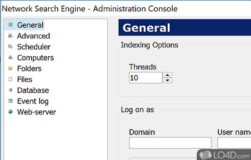 Network Search Engine screenshot