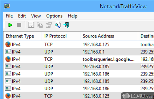 NetworkTrafficView Screenshot