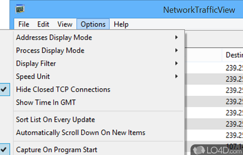 NetworkTrafficView screenshot