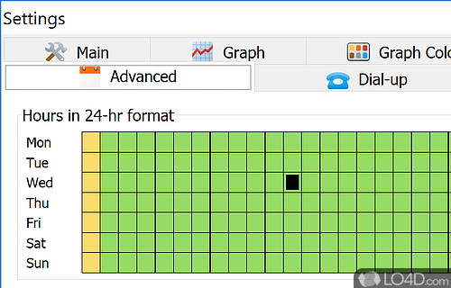 Bandwidth & traffic monitoring tool for Windows - Screenshot of NetWorx