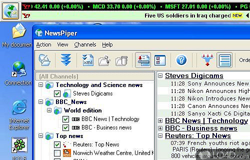 NewsPiper Screenshot
