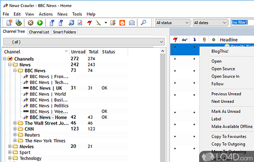 NewzCrawler Screenshot