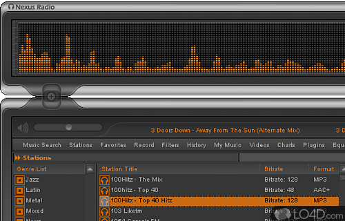 Nexus Radio Screenshot