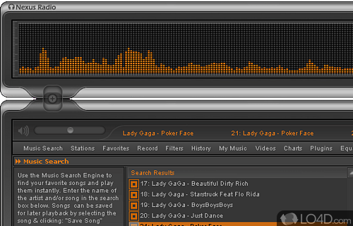 Screenshot of Nexus Radio - Online radio at your fingertips