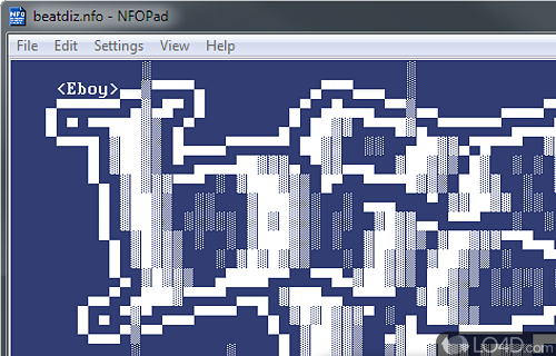 NFOPad Screenshot