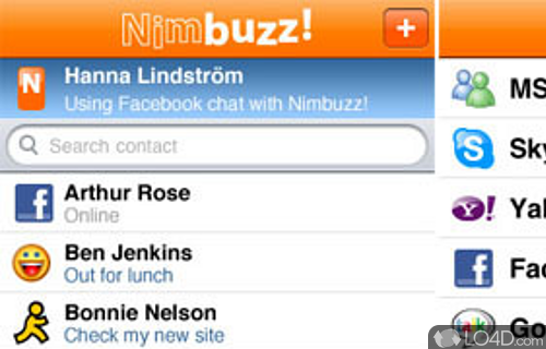 Nimbuzz Screenshot
