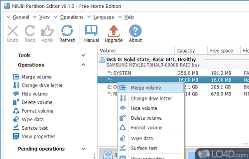 What's it all about and what it can do for you - Screenshot of NIUBI Partition Editor