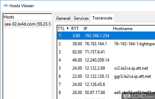 GUI for the Nmap Security Scanner - Screenshot of Nmap for Windows