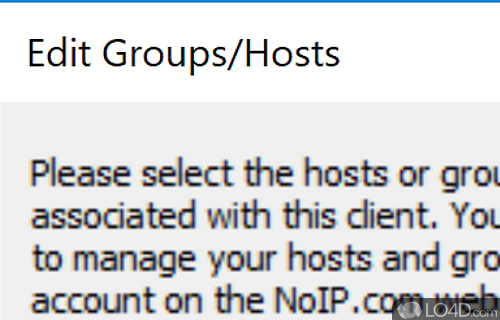 No-IP DUC - Screenshot of No IP DUC