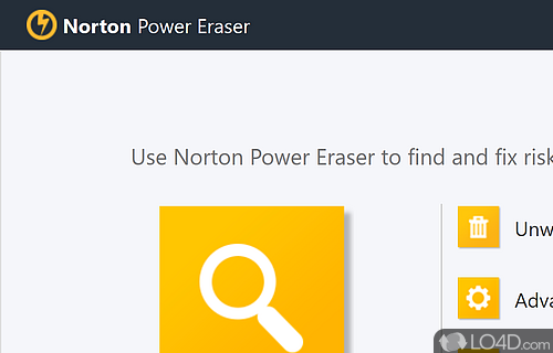 Norton Power Eraser Screenshot