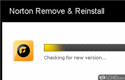 Screenshot of Norton Remove and Reinstall Tool - Can remove the majority of Symantec software apps from computer including Norton Antivirus