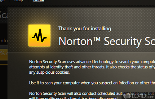 Norton Security Scan Screenshot