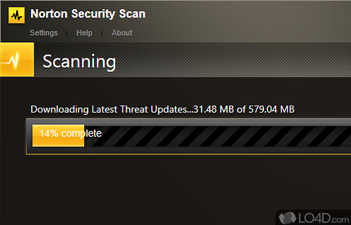 suddenly have norton security scan on my computer