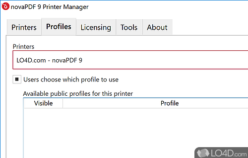 Create PDF documents for Windows 10 and easily share them - Screenshot of novaPDF Pro