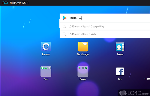 Enjoy a full-featured Android environment on computer's desktop - Screenshot of NoxPlayer