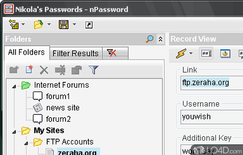 nPassword Screenshot