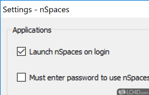 nSpaces screenshot