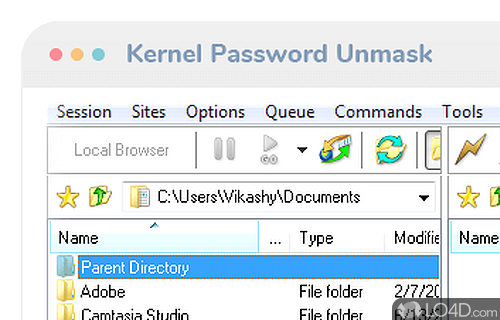 Nucleus Kernel Password Unmask Screenshot