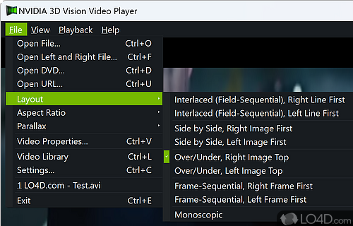 NVIDIA 3D Vision Video Player Download